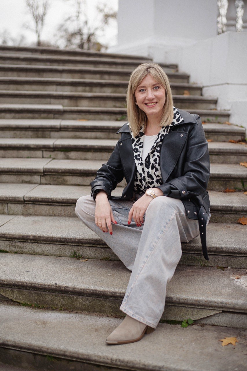 Татьяна Крыштоп в рабочей обстановке